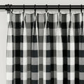 Celia Striped Plaid Curtain-?-TWOPAGES