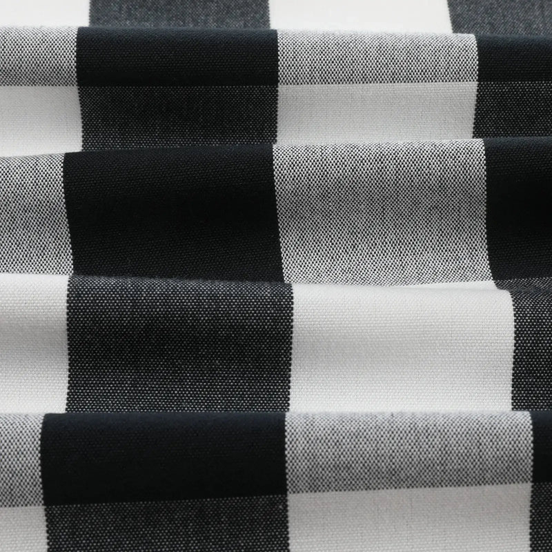 Celia Striped Plaid Curtain-?-TWOPAGES