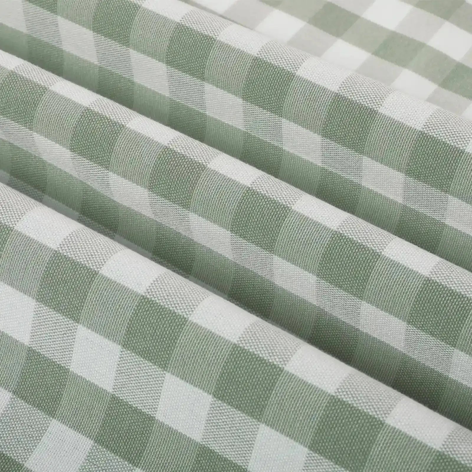 Celia Striped Plaid Cafe Curtain?-TWOPAGES