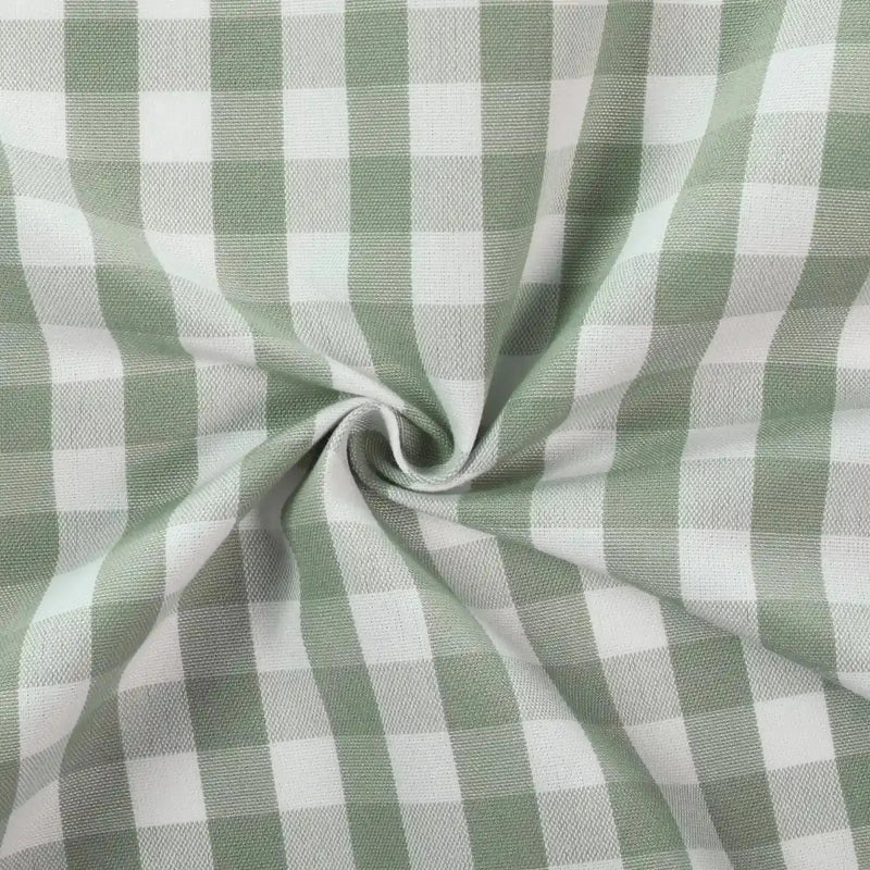 Celia Striped Plaid Cafe Curtain?-TWOPAGES