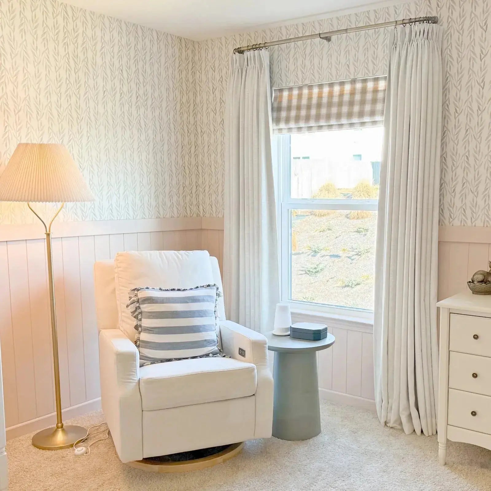 Celia Patterned Roman Blind Cordless?-TWOPAGES