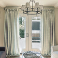 Britt Bengoechea x TWOPAGES Cottage Floral Printed Linen Cotton Pleated Curtains