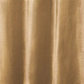 Shimmering golden fabric texture displaying soft vertical drapes and a subtle slubbed surface detail
