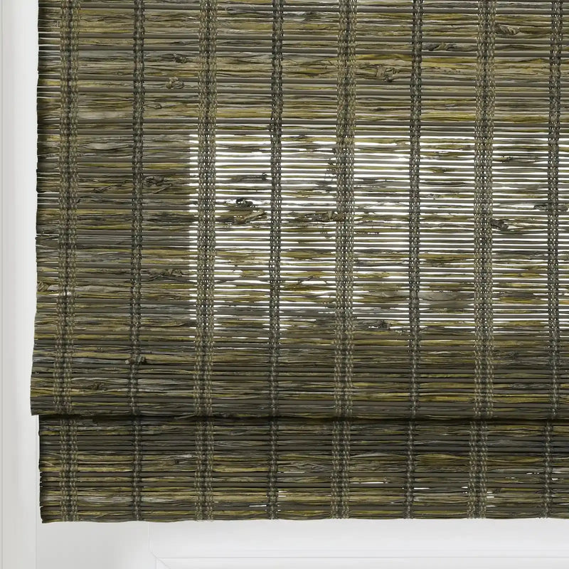 Rae Natural Ramie Jute Woven Wood Blinds - Series D-?-TWOPAGES CURTAINS