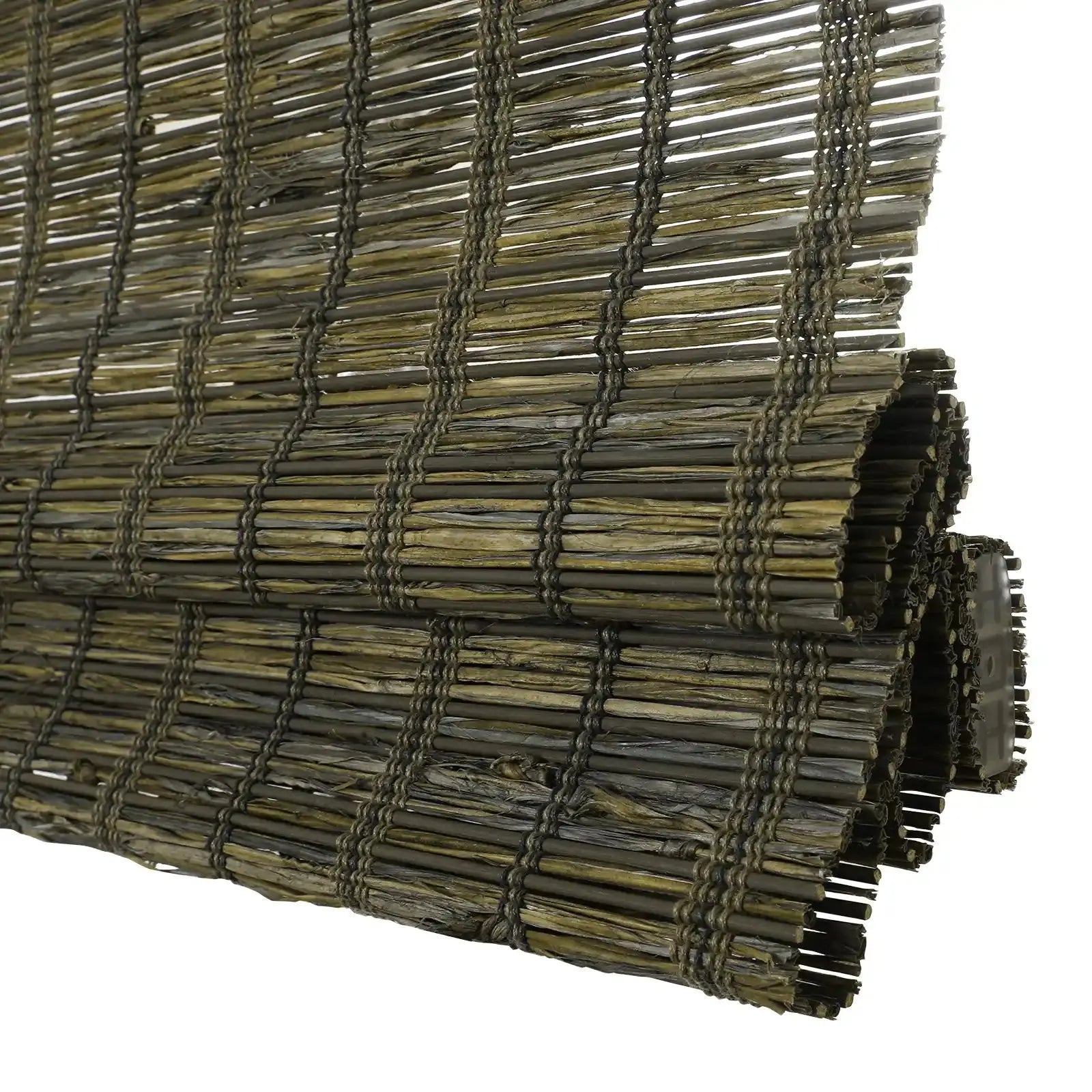Rae Natural Ramie Jute Woven Wood Blinds - Series D-?-TWOPAGES CURTAINS