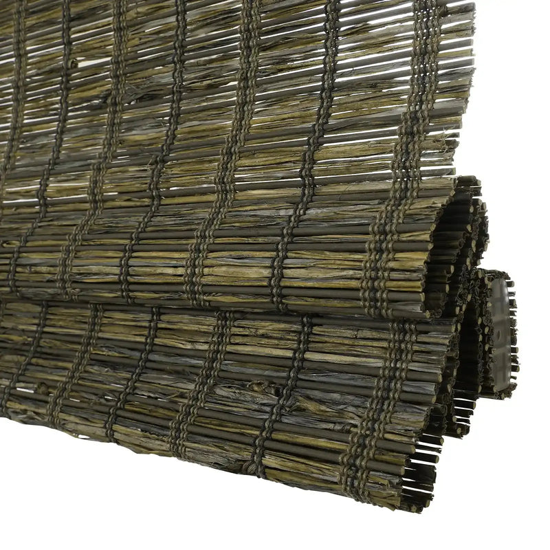 Rae Natural Ramie Jute Woven Wood Blinds - Series D-?-TWOPAGES CURTAINS