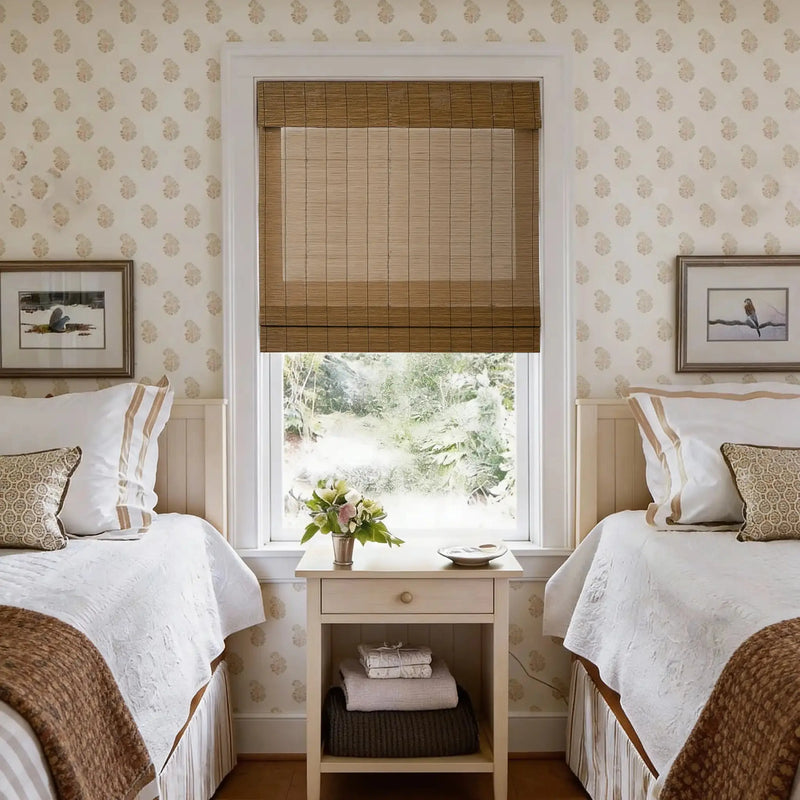 Rae Natural Pure Bamboo Woven Blinds - Series Z-?-TWOPAGES CURTAINS