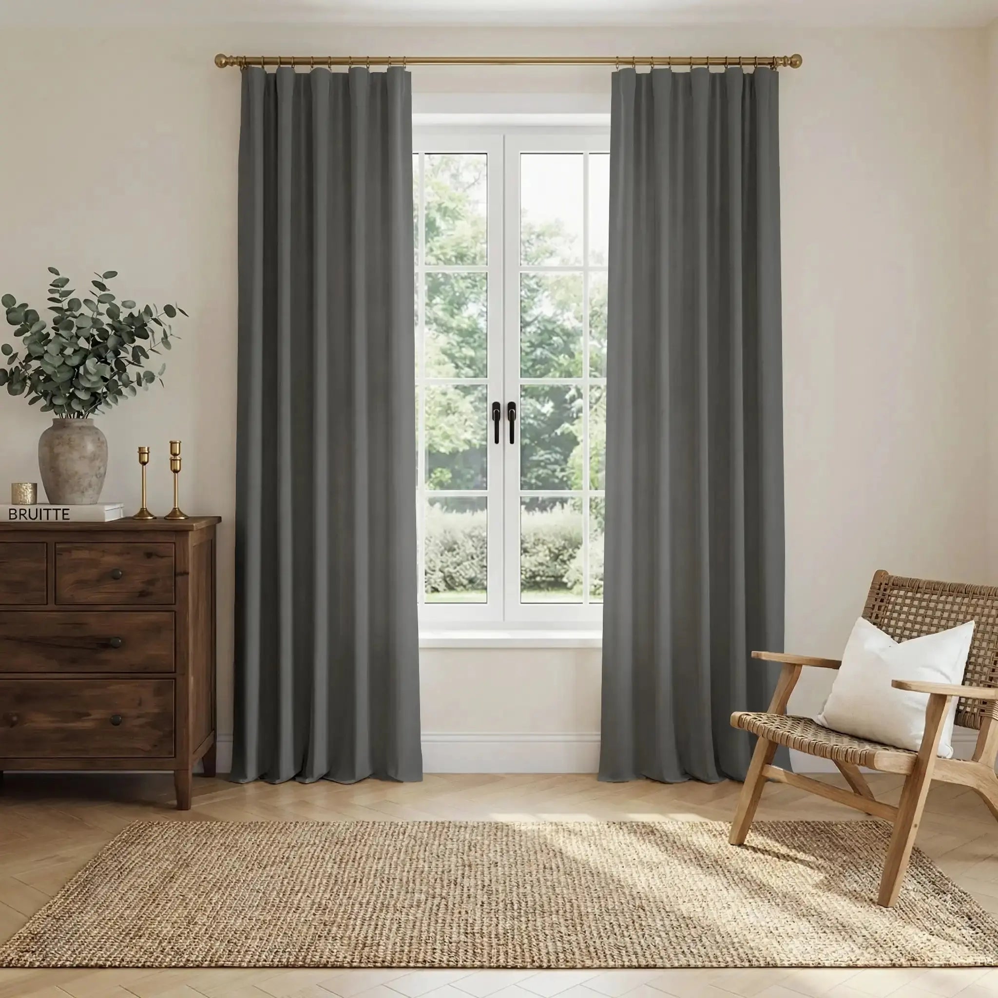 Liz Linen Drape Soft Top- -TWOPAGES