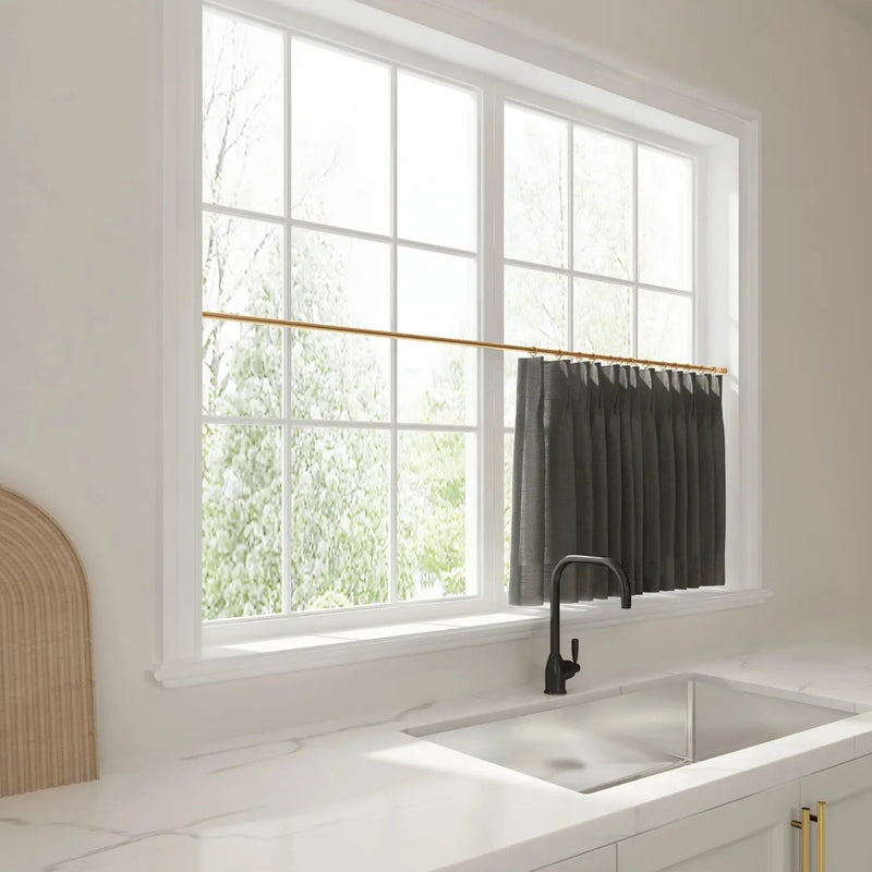 Liz Linen Pleated Cafe Curtains?-TWOPAGES