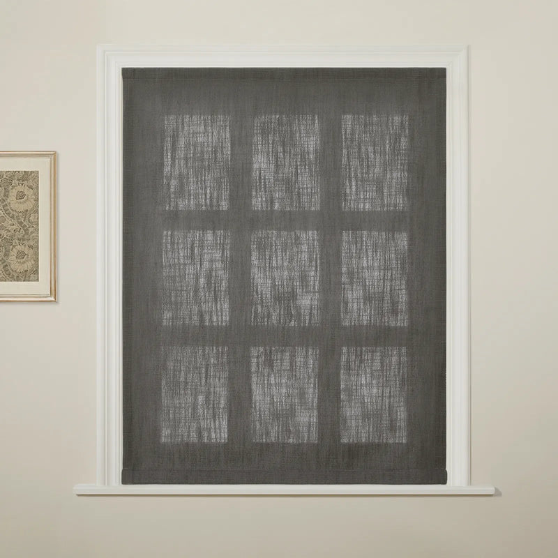 Liz Linen Flat Roman Blind Cord Lift