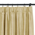 Selman Dupioni Silk Curtain Pleated?-TWOPAGES
