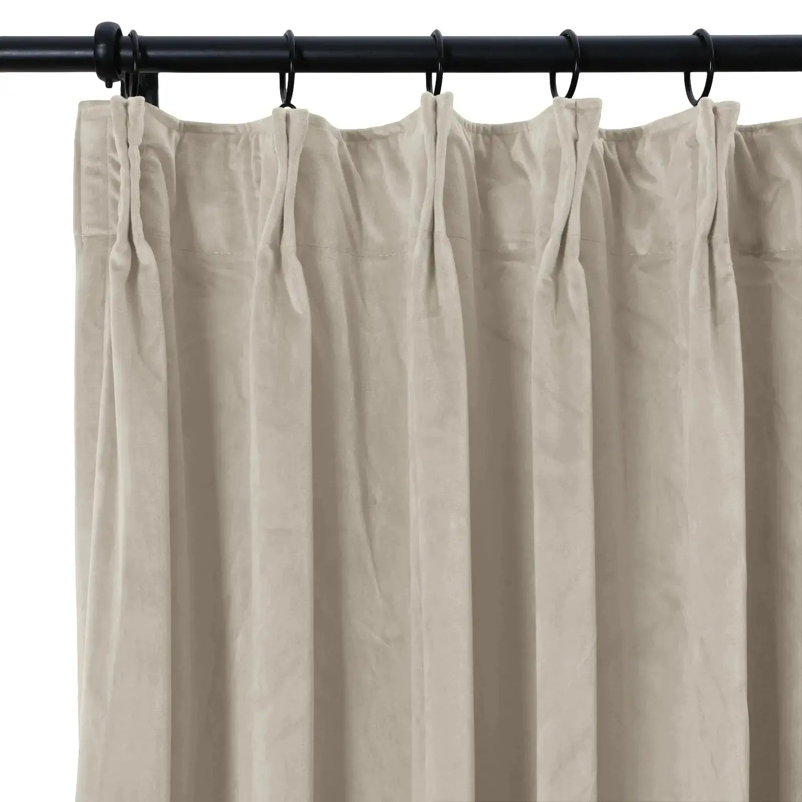 Birkin Velvet Curtain Pleated -TWOPAGES