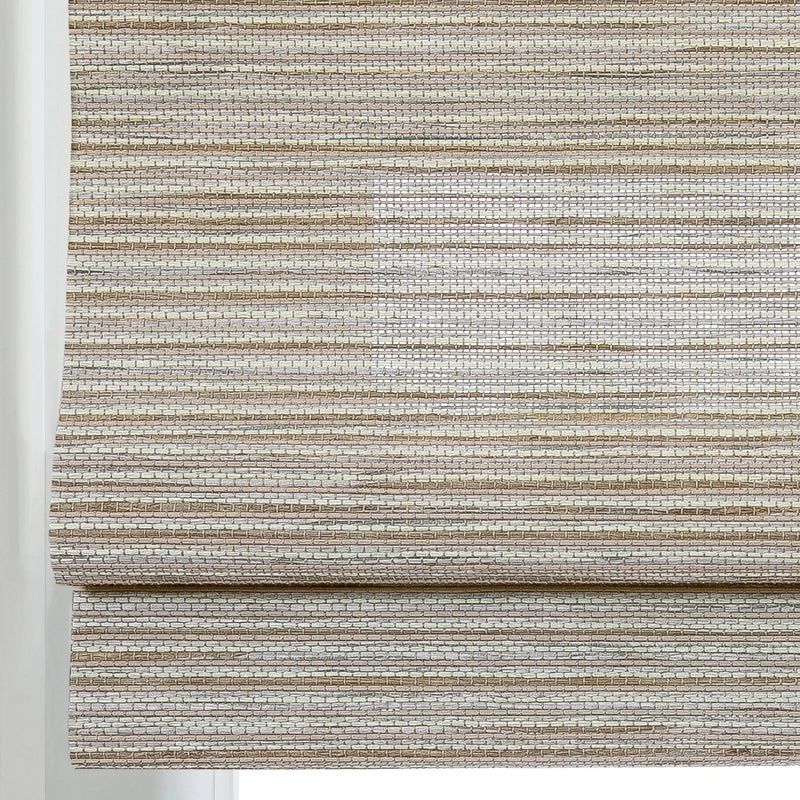 Rae Natural Ramie Flax Woven Wood Blinds - Series C-?-TWOPAGES CURTAINS