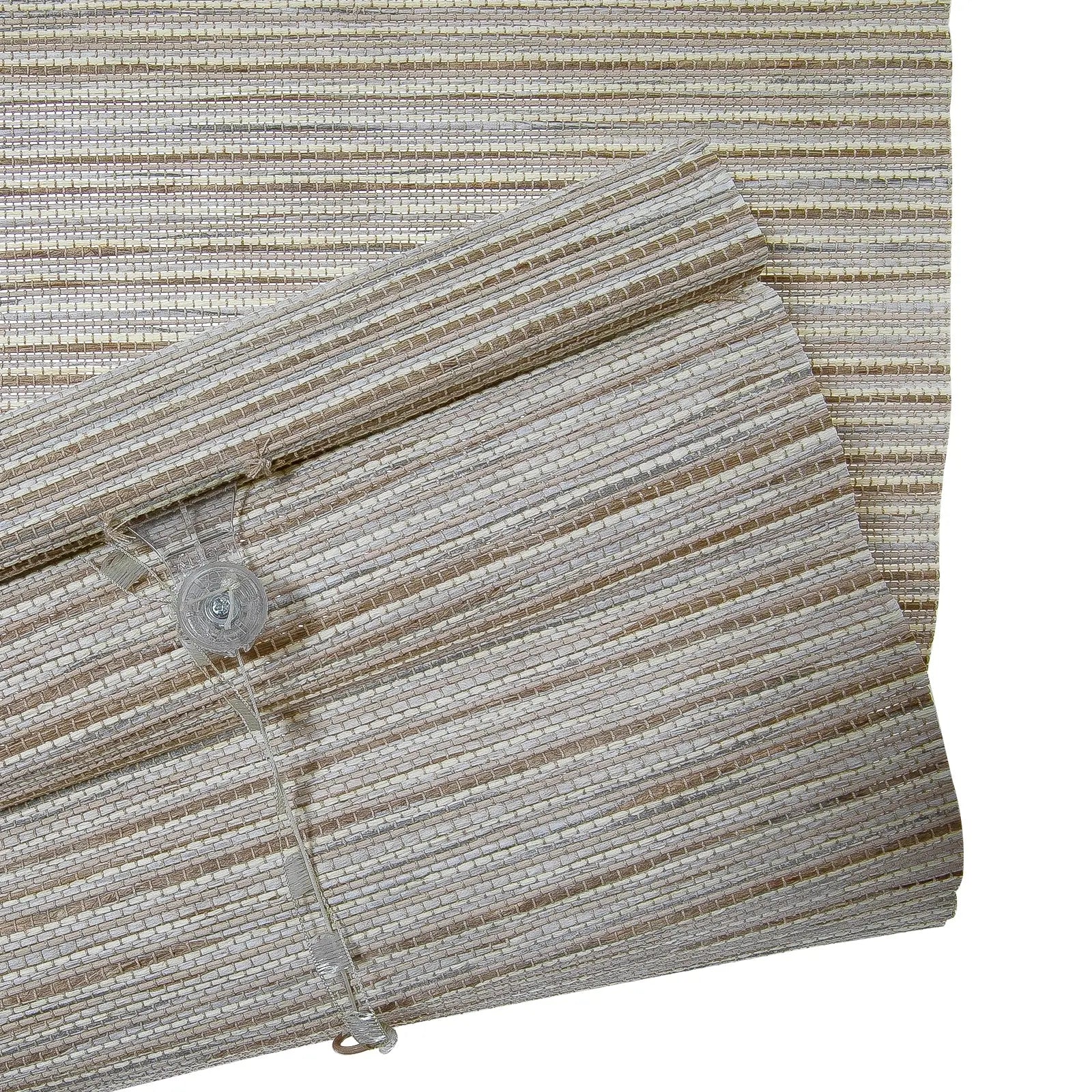 Rae Natural Ramie Flax Woven Wood Blinds - Series C-?-TWOPAGES CURTAINS