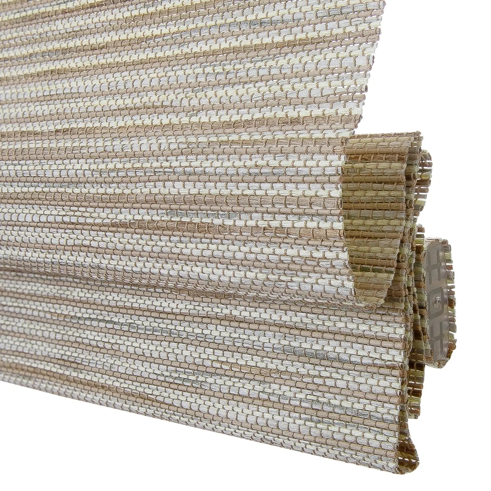 Rae Natural Ramie Flax Woven Wood Blinds - Series C-?-TWOPAGES CURTAINS