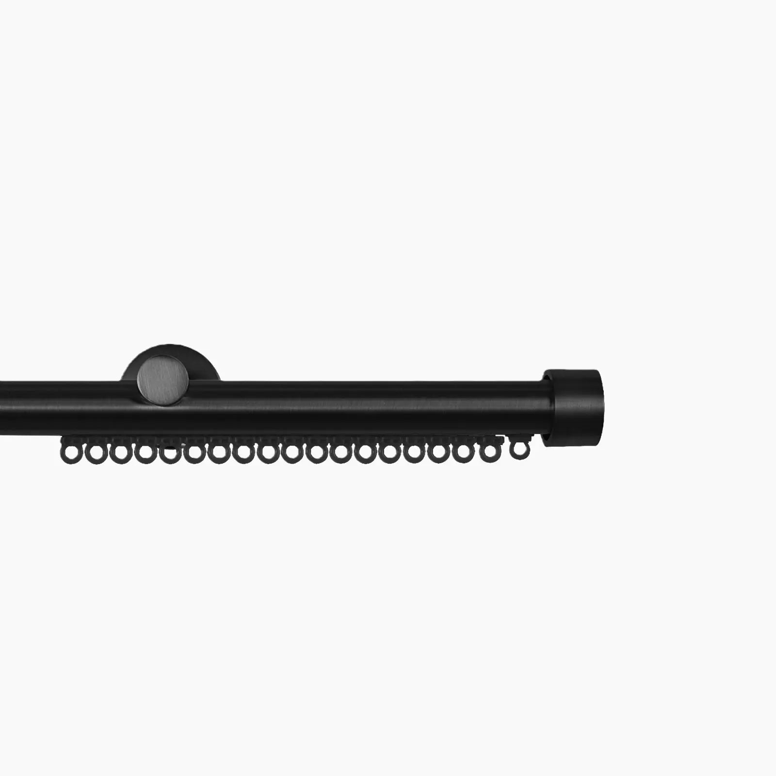 Cato Single Decorative Traverse Curtain Pole