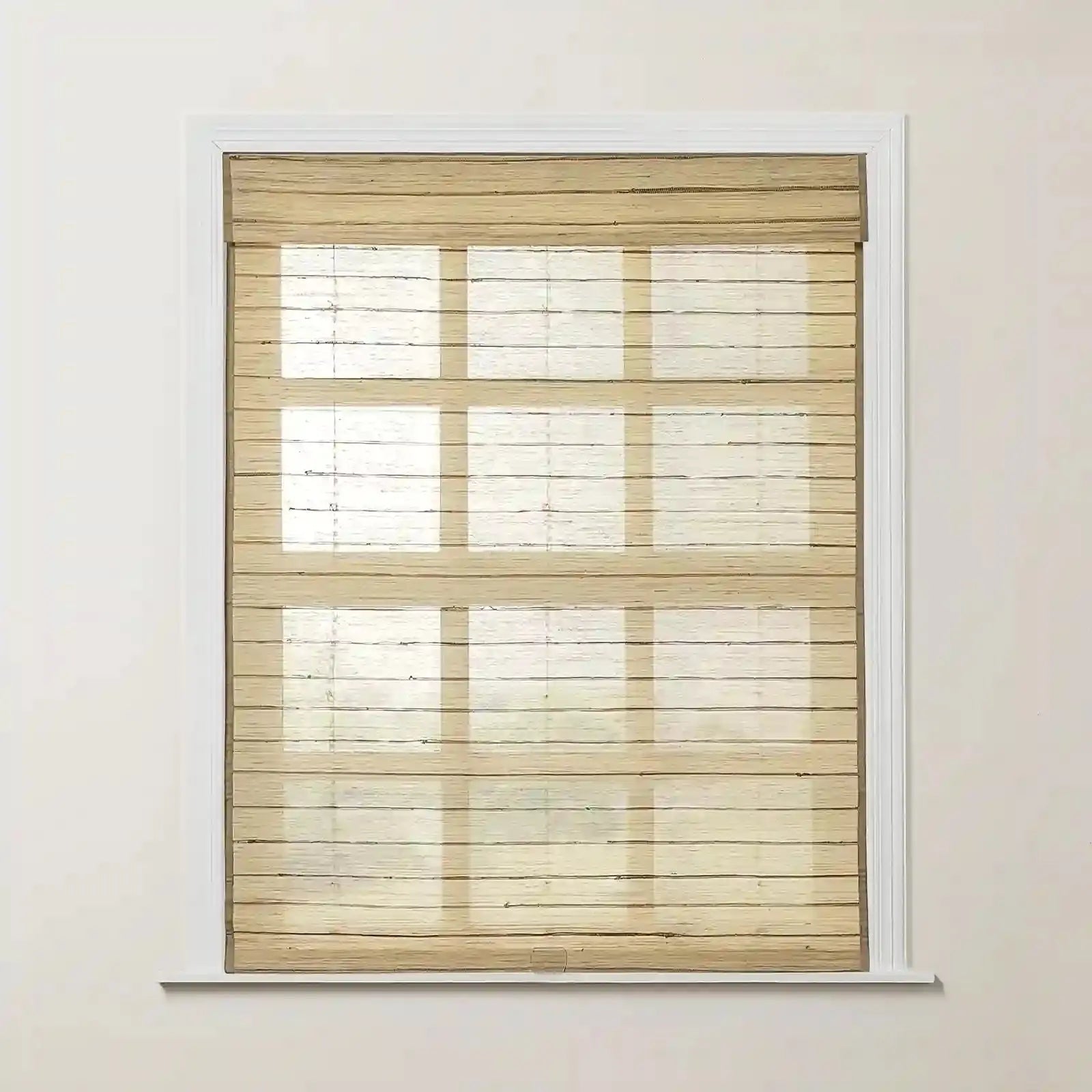 Rae Natural Ramie Jute Woven Wood Blinds - Series M?-TWOPAGES CURTAINS