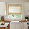 Rae Natural Ramie Jute Woven Wood Blinds - Series M?-TWOPAGES CURTAINS
