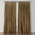 Selman Dupioni Silk Curtain Pleated TWOPAGES