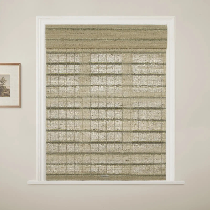 Rae Natural Ramie Jute Woven Wood Shades - Series W