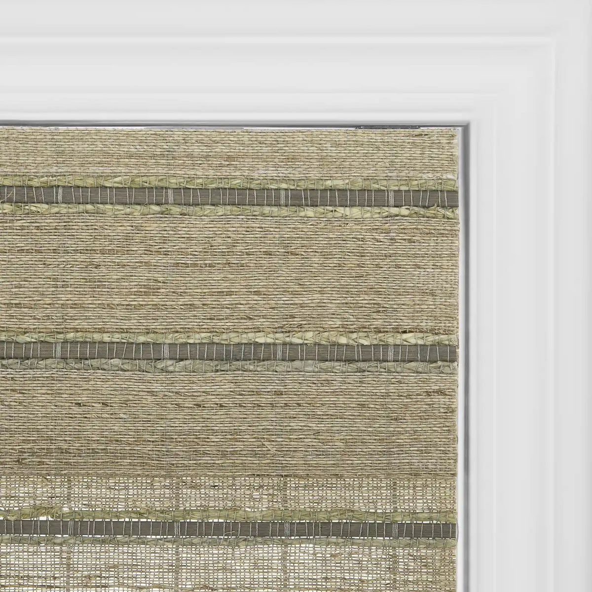 Rae Natural Ramie Jute Woven Wood Shades - Series W