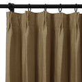 Patti Premium 100% Belgian Flax Linen Curtain Pleated- -TWOPAGES