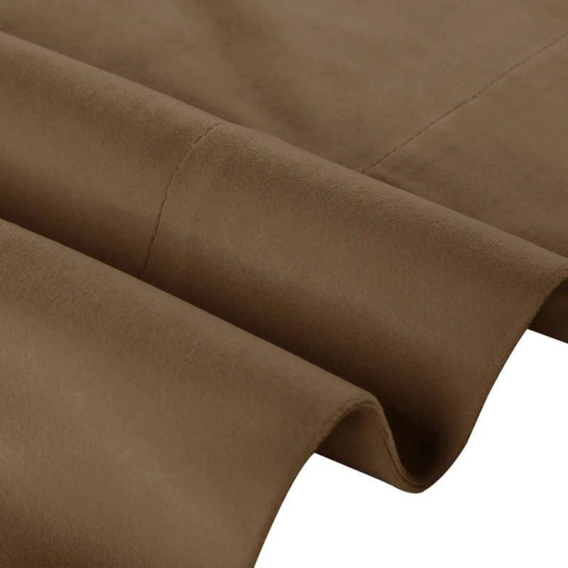 Tavis Premium Velvet Curtain Pleated-?-TWOPAGES
