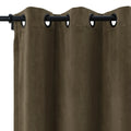 TWOPAGES Birkin Velvet Curtain Grommet- -TWOPAGES