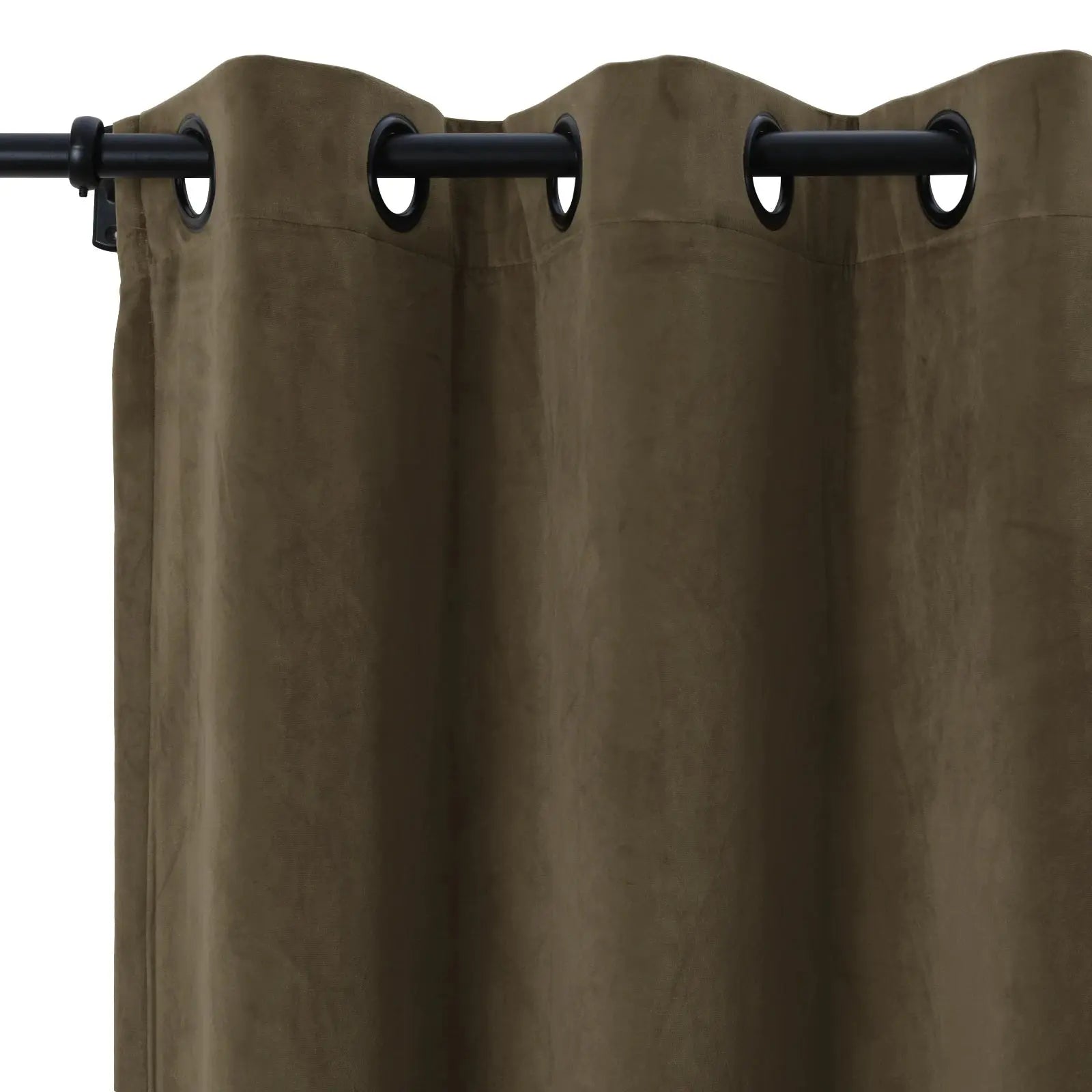 TWOPAGES Birkin Velvet Curtain Grommet- -TWOPAGES