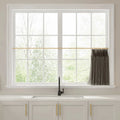 Liz Linen Pleated Cafe Curtains?-TWOPAGES
