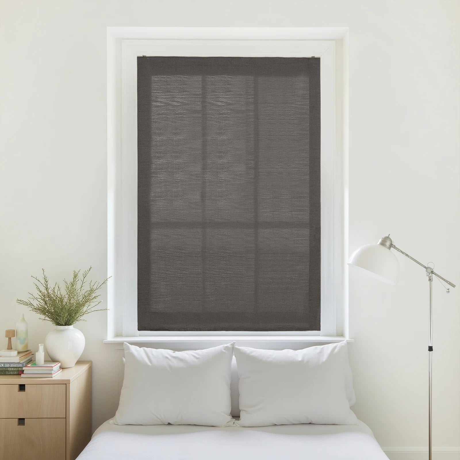 Liz Linen Relaxed Roman Blind Cord Lift