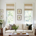 Natural Ramie Bamboo Woven Blind - Coconut?-TWOPAGES CURTAINS