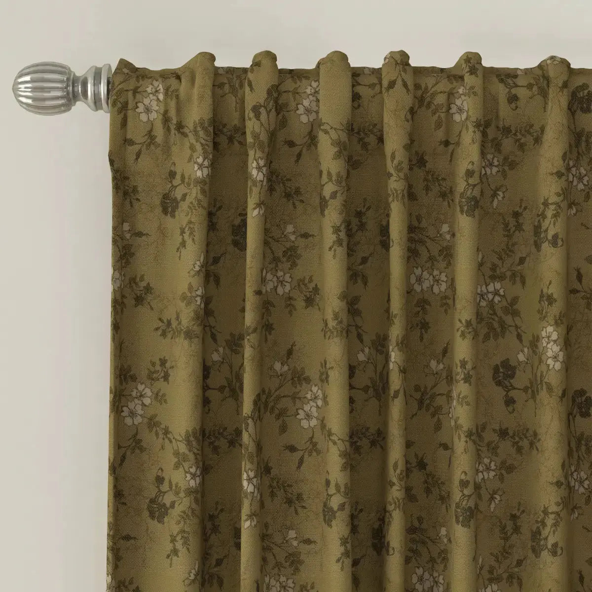 Sara Le Print Linen Drapery Soft Top -TWOPAGES