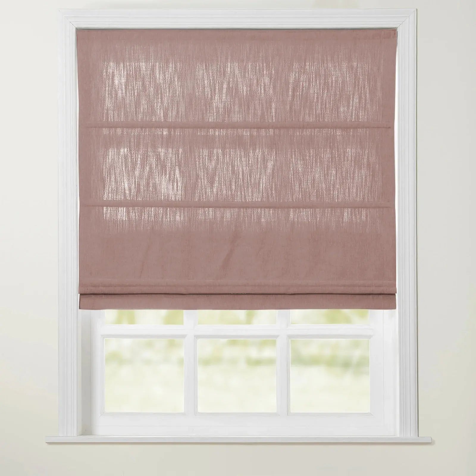 Isabella Cotton Roman Shade Cord Lift- -TWOPAGES