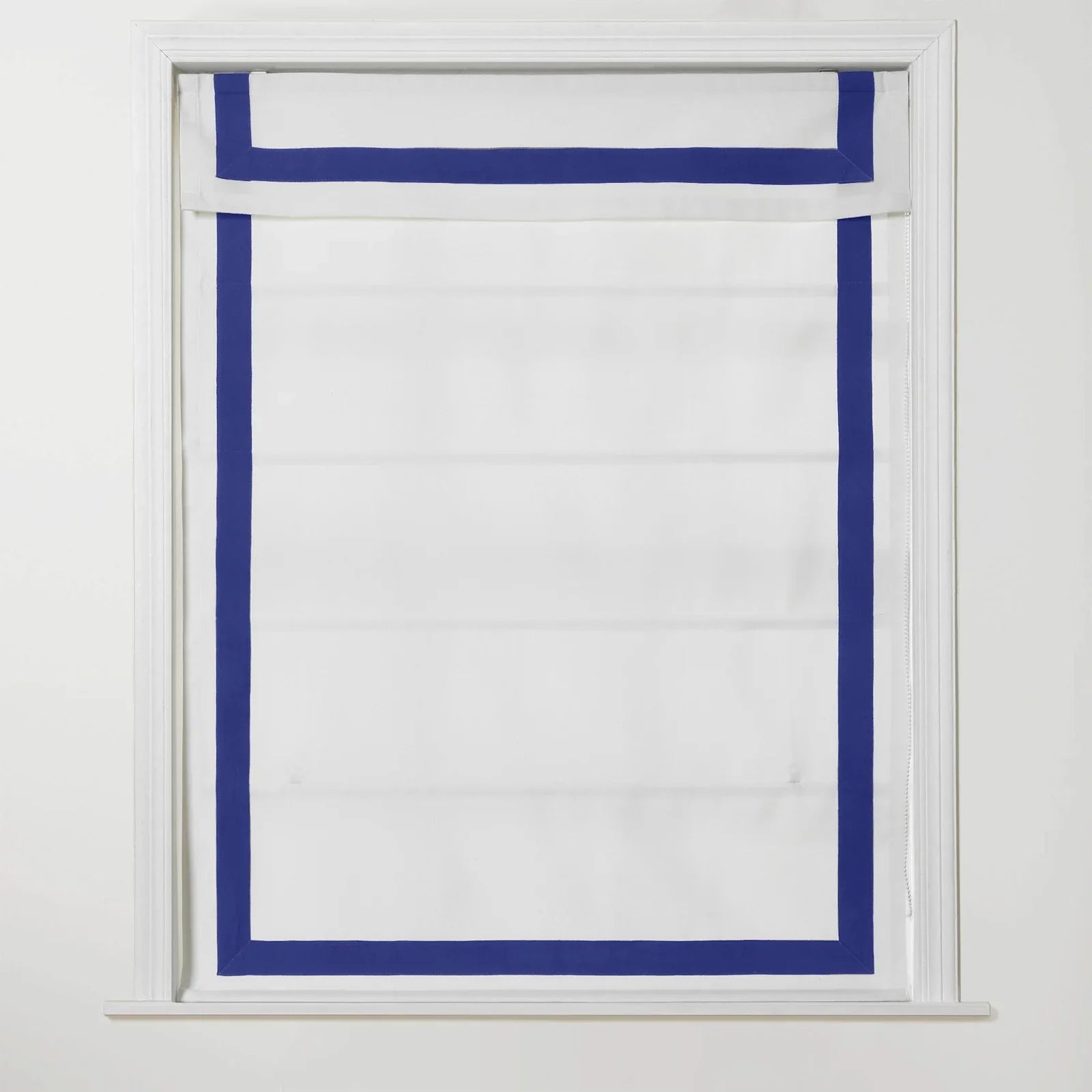 Tyrone Roman Shade with Border Cord Lift TWOPAGES