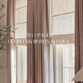 Liz Linen Roman Shade Cordless TWOPAGES