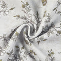 Sara Le Print Linen Drapery Pleated?-TWOPAGES