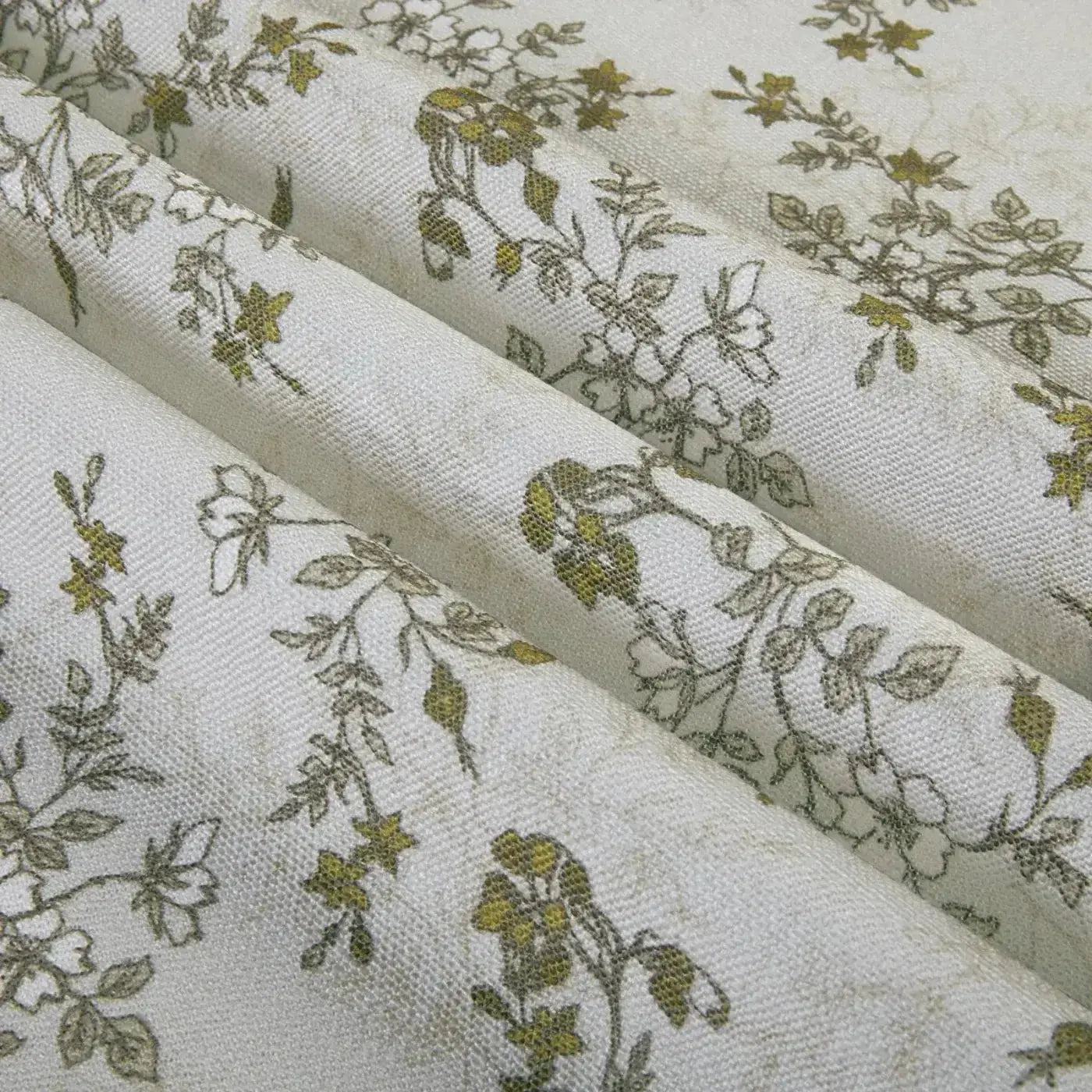 Sara Le Print Linen Pleated Cafe Curtains?-TWOPAGES
