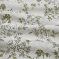 Sara Le Print Linen Pleated Cafe Curtains -TWOPAGES