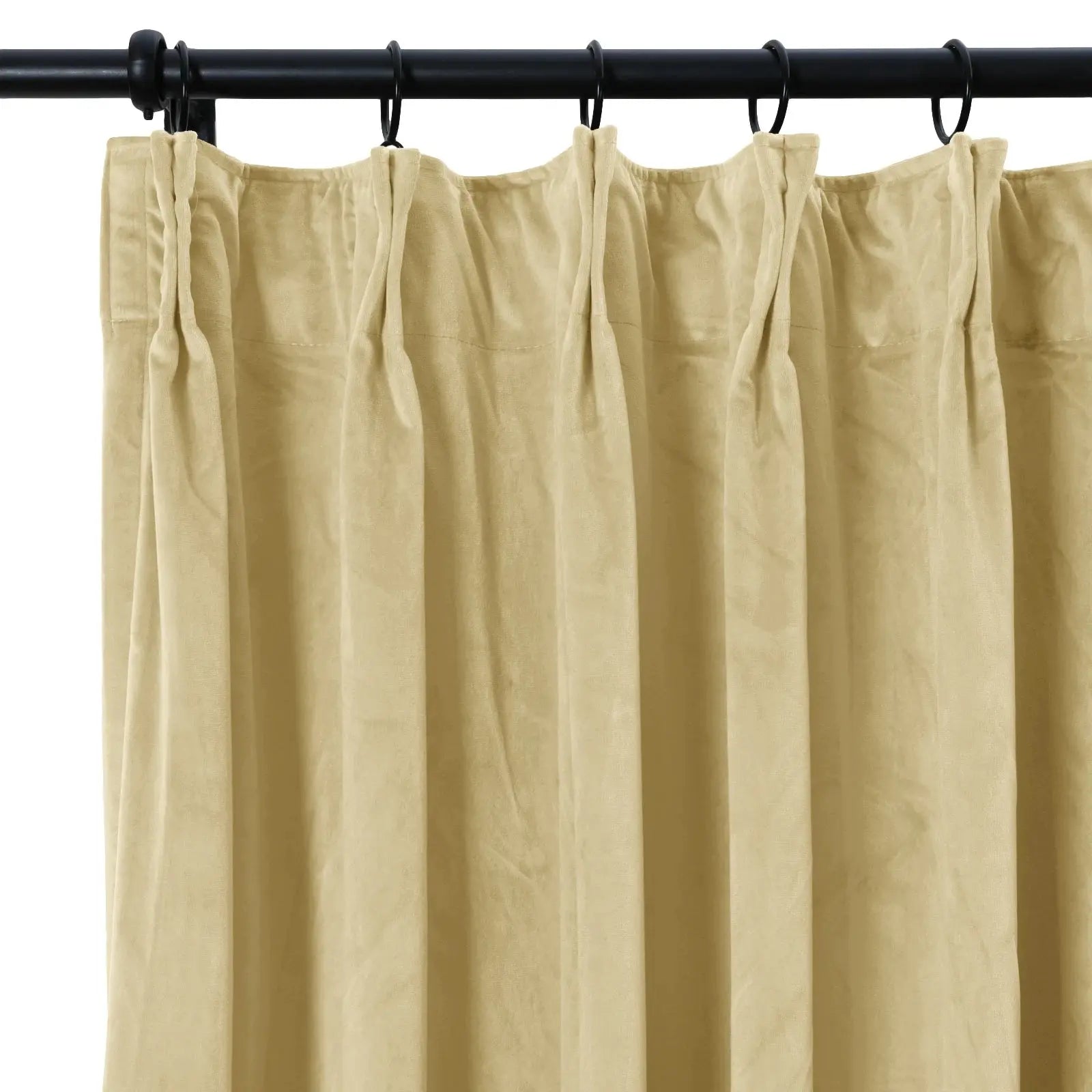 Birkin Velvet Curtain Pleated -TWOPAGES