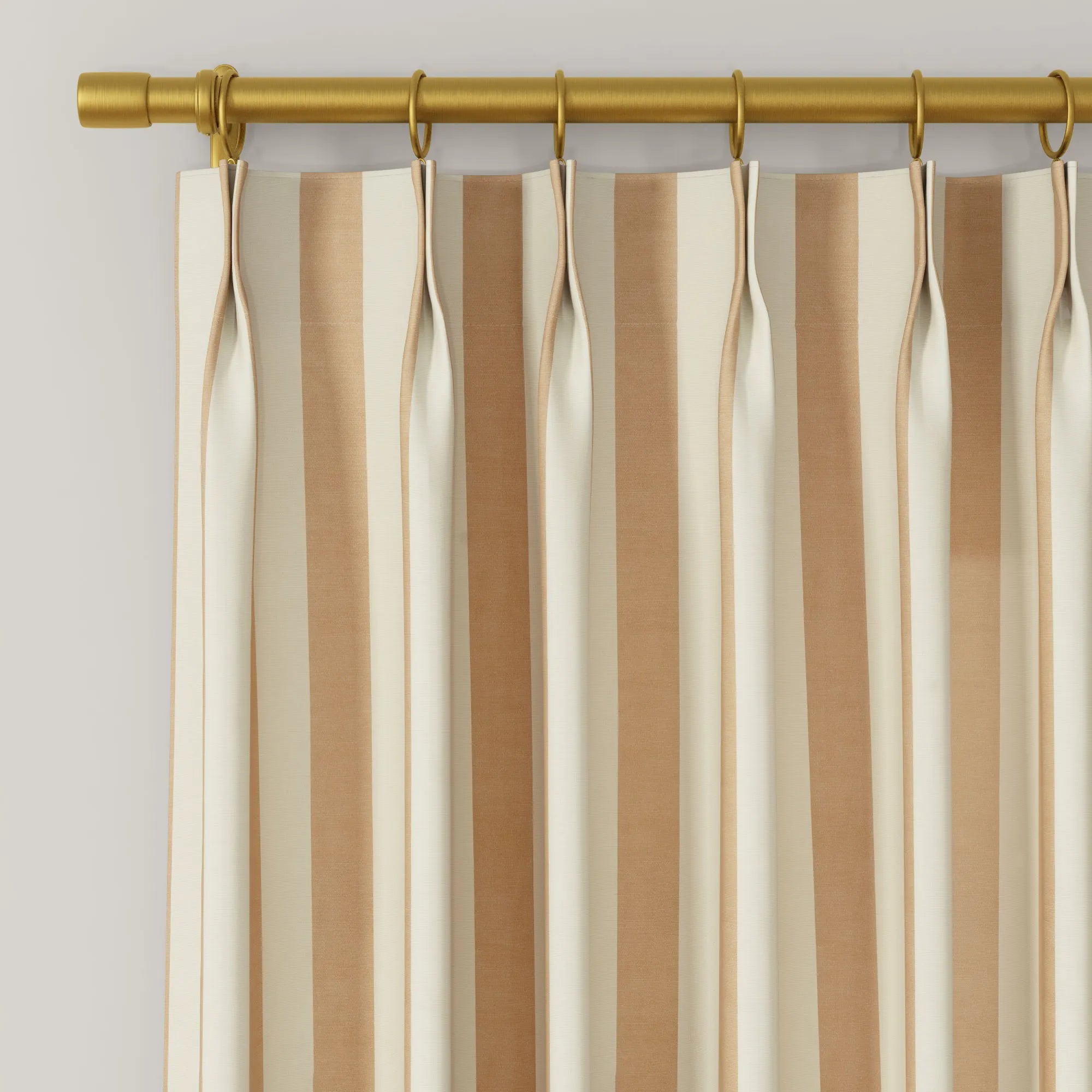 MS. MAVERICK MUSE x TWOPAGES Pastoral Printed Linen Cotton Pleated Curtains