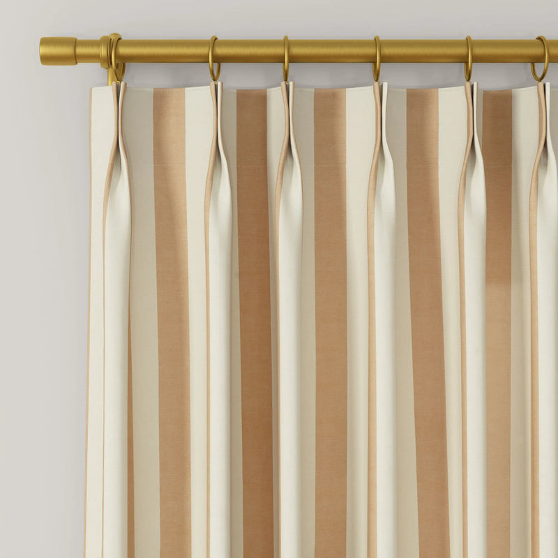 MS. MAVERICK MUSE x TWOPAGES Pastoral Printed Linen Cotton Pleated Curtains