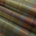 Karin Plaid Pure Wool Thermal Pleated Curtains