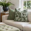 Britt Bengoechea Print Linen Cotton Pillow Cover