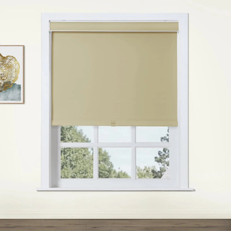 Alvin Basic Premium Blackout Cordless Roller Blinds-?-TWOPAGES