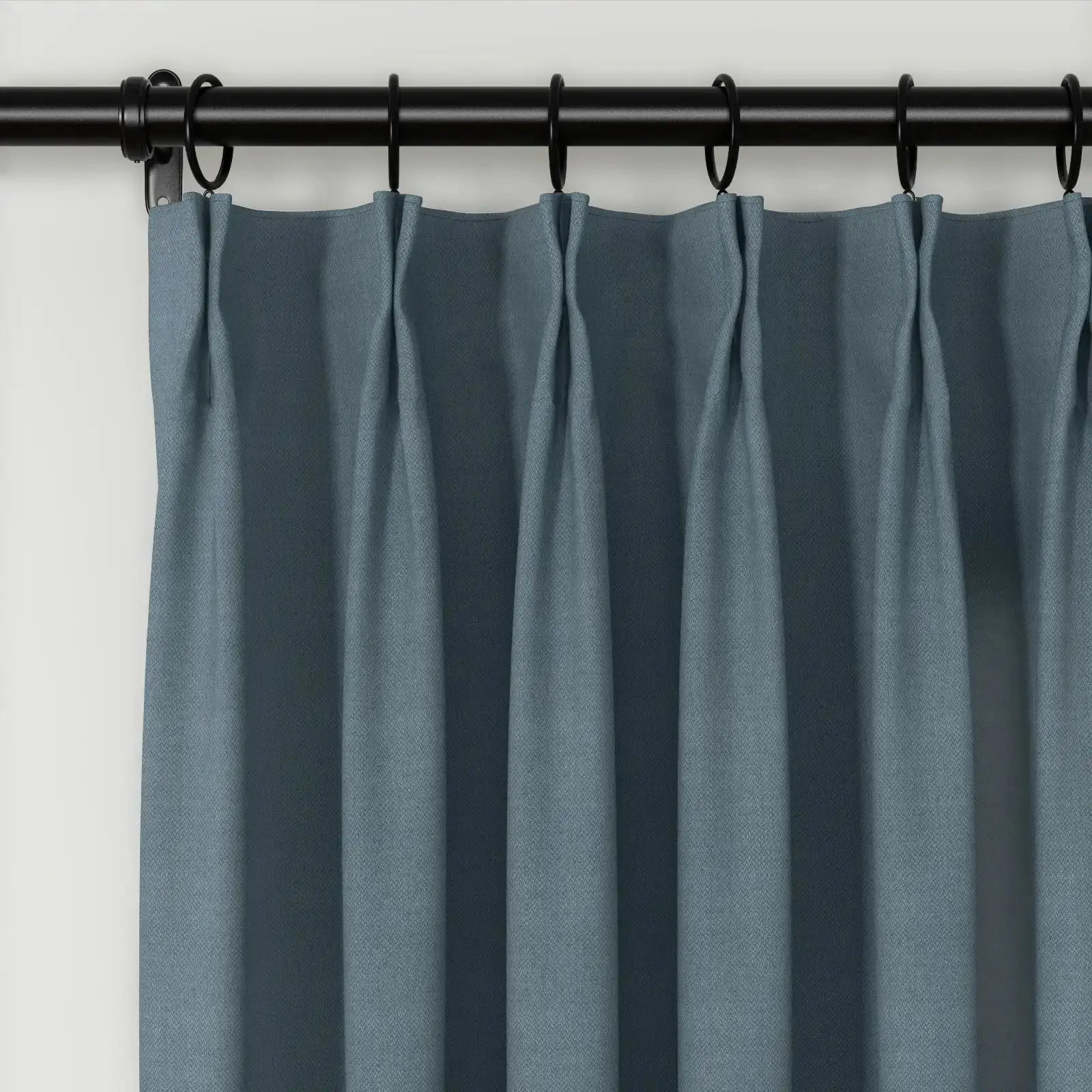 Karin Pure Wool Curtain Pleated -TWOPAGES