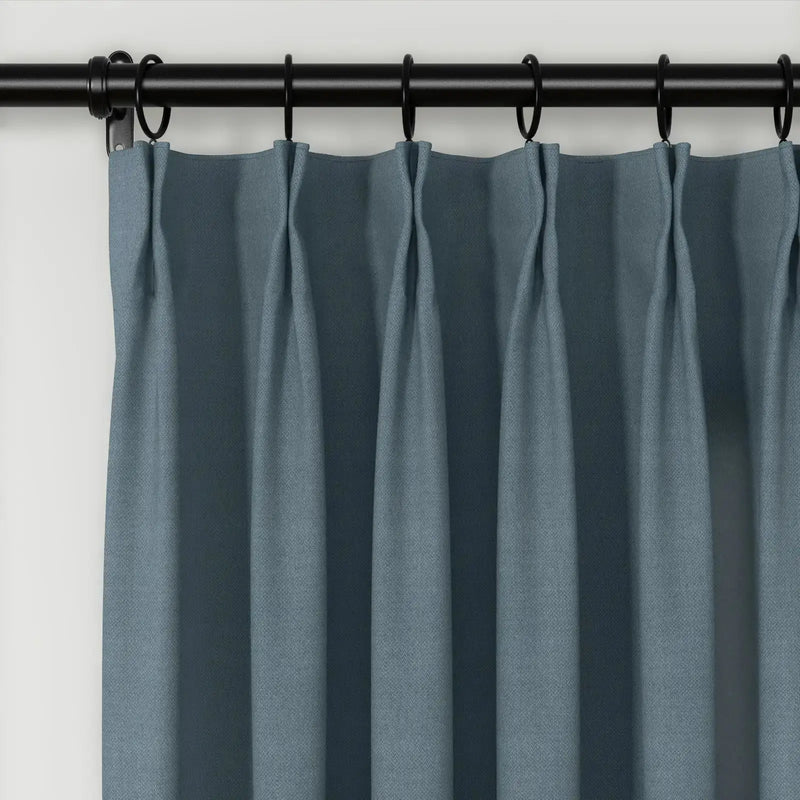 Karin Pure Wool Curtain Pleated -TWOPAGES