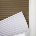 Aura No-Drill Top Down Bottom Up Blackout Cellular Window Blinds Cordless