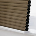 Aura No-Drill Top Down Bottom Up Blackout Cellular Window Blinds Cordless