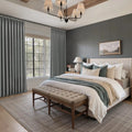 Karin Pure Wool Curtain Pleated -TWOPAGES